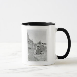 Along the Canal in Old Manhattan Mug