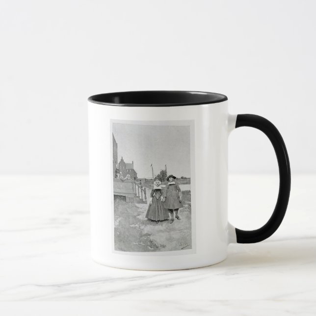 Along the Canal in Old Manhattan Mug (Right)