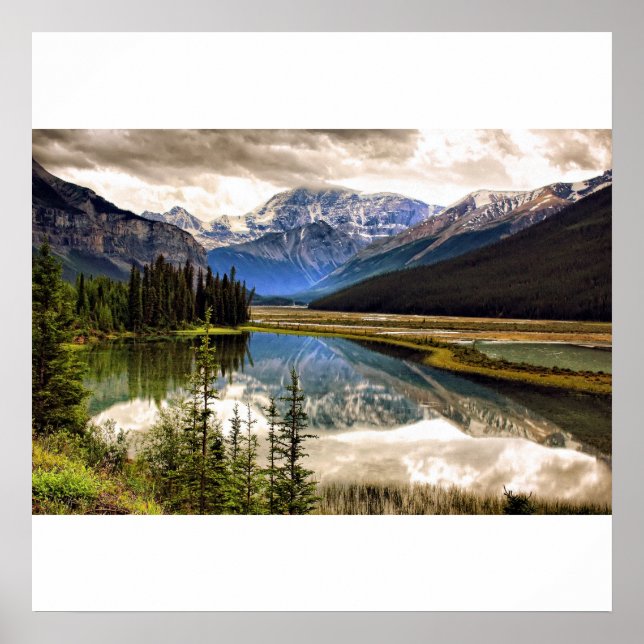 Along The Icefield Parkway Poster (Front)