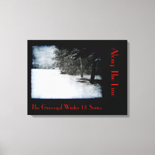 Along The Line Canvas Print