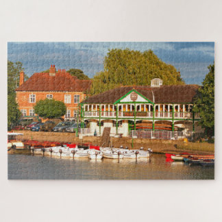 Along the river, Stratford Upon Avon, England Jigsaw Puzzle