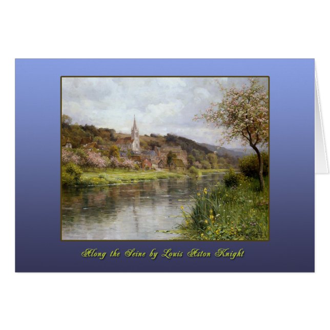 Along the Seine by Louis Aston Knight (Front Horizontal)