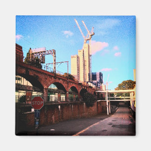 Along the track magnet