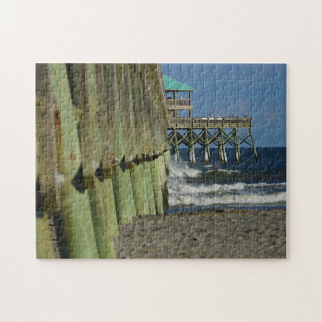 Alongside Folly Pier Jigsaw Puzzle (Horizontal)