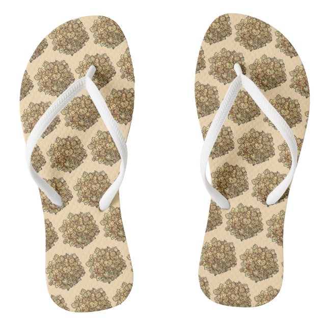 Aloo Gobi Indian Food Restaurant Cuisine Jandals (Footbed)