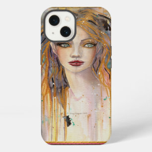 Aloof Beautiful Woman Fantasy Abstract Art iPhone 13 Case