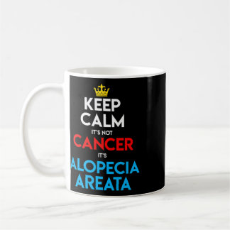Alopecia Areata Awareness Hair Loss Bald Head Keep Coffee Mug