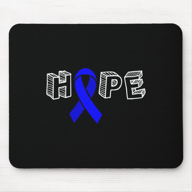 Alopecia Areata Awareness Hope  Mouse Pad (Front)