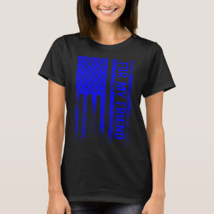 Alopecia Areata Awareness Support For My Friend T-Shirt