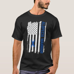 Alopecia Areata Support Warrior Alopecia Areata Aw T-Shirt