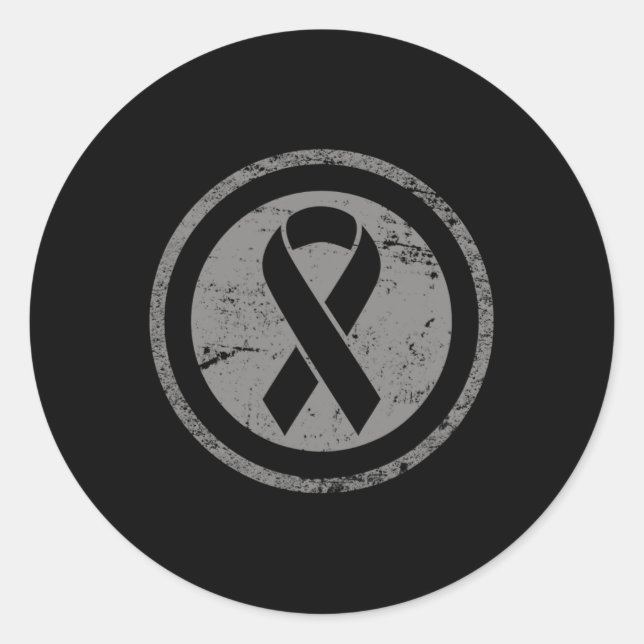 Alopecia Awareness Gift  Classic Round Sticker (Front)