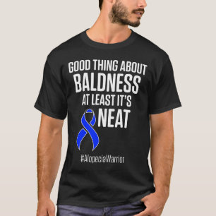 Alopecia Awareness Hair Loss Warrior Baldness Neat T-Shirt
