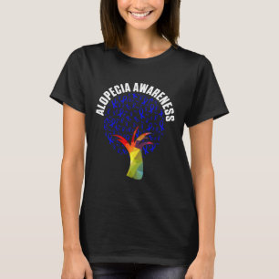 Alopecia Awareness Hair Loss Warrior Fighting Surv T-Shirt