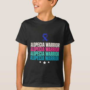 Alopecia Awareness Hair Loss Warrior Full-time Sur T-Shirt