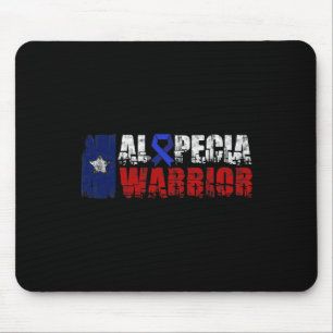 Alopecia Awareness Hair Loss Warrior Health Surviv Mouse Pad