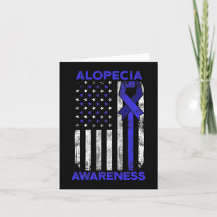 Alopecia Awareness Hair Loss Warrior Inspiring Sur Card