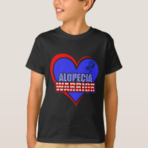 Alopecia Awareness Hair Loss Warrior Proud Survivo T-Shirt
