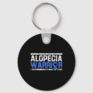 Alopecia Awareness Hair Loss Warrior Tool Flag Sur Key Ring