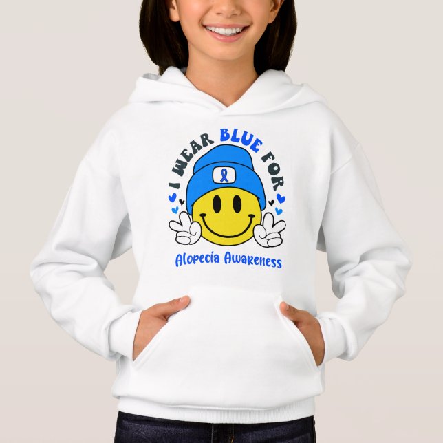 Alopecia Awareness Ribbon Support Gifts (Front)