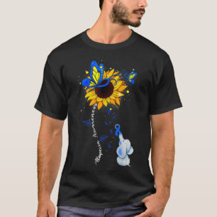 Alopecia Awareness Sunflower Elephant Men T-Shirt