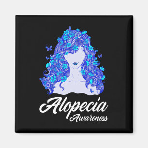 Alopecia Warrior Hair Loss Warrior Alopecia Awaren Magnet