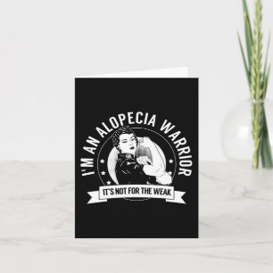 Alopecia Warrior NFTW - Alopecia Awareness Card