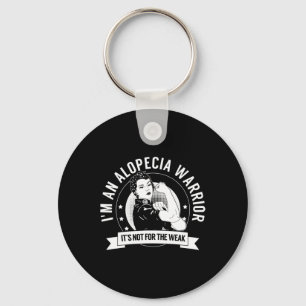 Alopecia Warrior NFTW  - Alopecia Awareness Key Ring