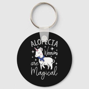 Alopecia Warriors Are Magical Key Ring