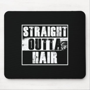 Aloppezie Bald Head Bald Bald Head Gift Mouse Pad