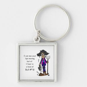 Alot of BS Key Ring