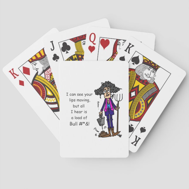 Alot of BS Playing Cards (Back)