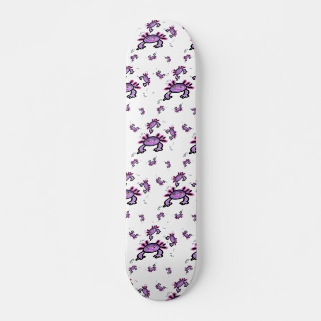 A'lotl axolotls  skateboard (Front)
