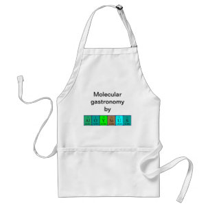 Aloysius periodic table name apron