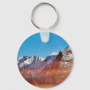 Alp Mountain Key Ring
