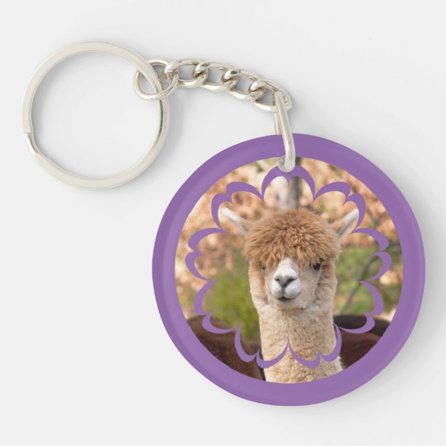 Alpaca Animal Keychains (Front)