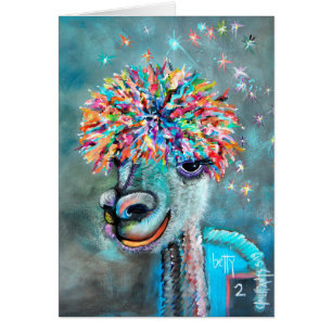 Alpaca - Bossy Betty 2 with story card