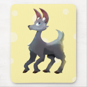 Alpaca Bunny - Ultimate Grey/Illuminating Mouse Pad