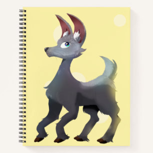 Alpaca Bunny - Ultimate Grey/Illuminating Notebook