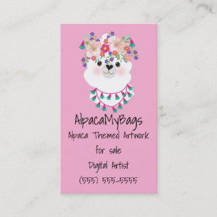 Alpaca Business Card