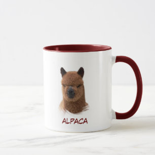 Alpaca Calendar Girl Mug