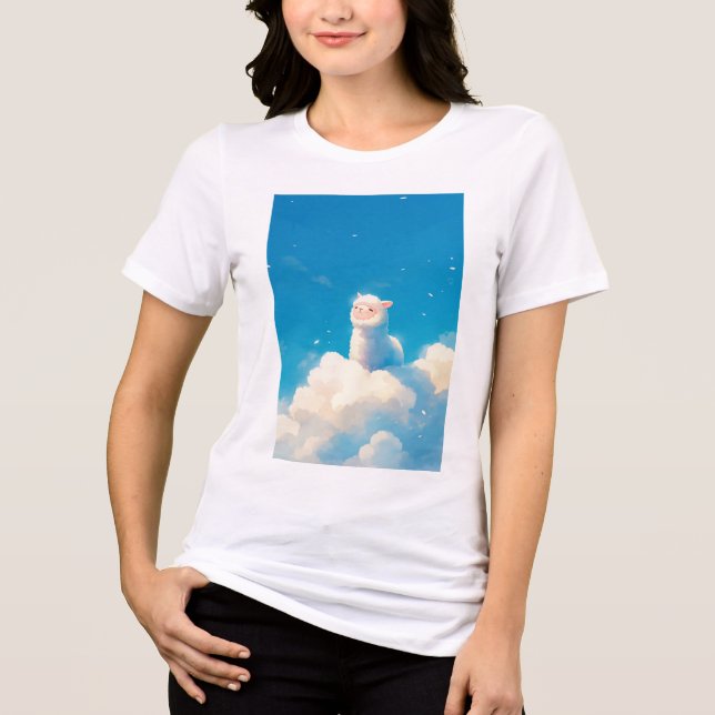 Alpaca Dreamland Tri-Blend Shirt (Front)
