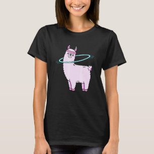 Alpaca Fitness Dance Hula Hoop T-Shirt