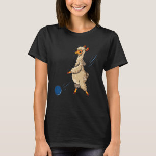 Alpaca Funny Bowler Sport Bowling llama T-Shirt