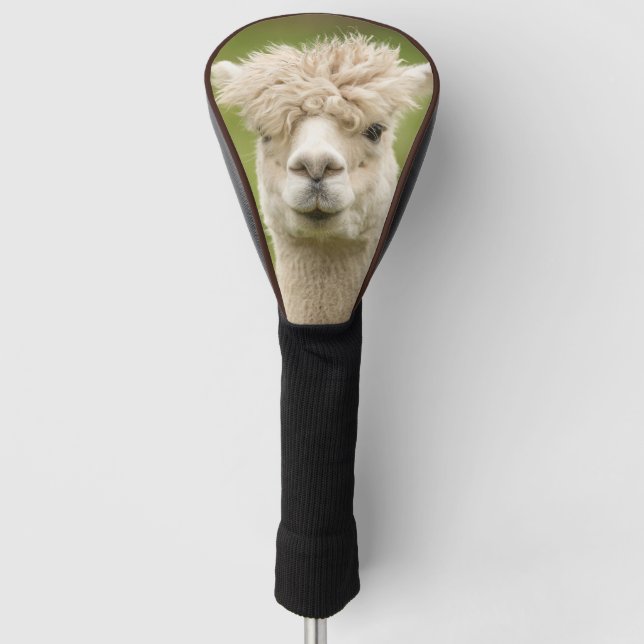 ALPACA FUNNY GOLF DRIVER COVER GOLF GIFTS (Front)