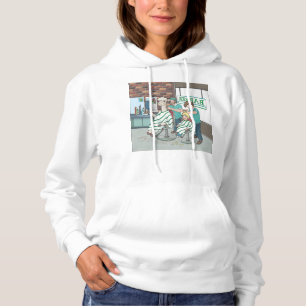 Alpaca haircut hoodie