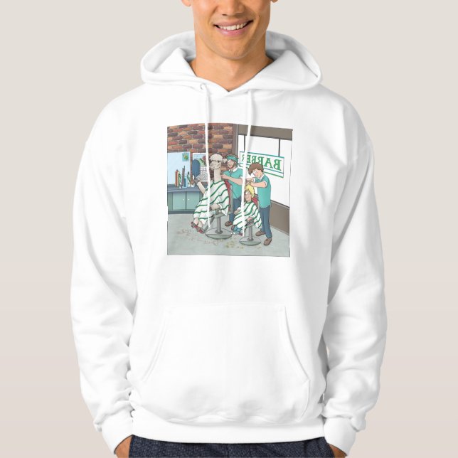 Alpaca haircut  hoodie (Front)