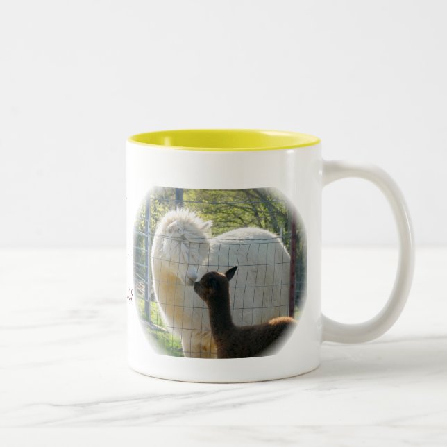 Alpaca Kisses Mug (Right)