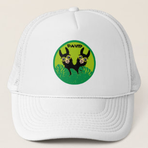Alpaca llama Twins Birthday Trucker Hat
