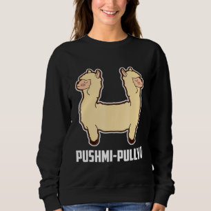 Alpaca Llama Yoga Costume I Like Pushmi Pullyu Sweatshirt