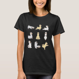 Alpaca Llama Yoga Costume Men Women T-Shirt